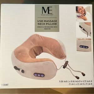 Modern Expressions USB Massage Neck Pillow